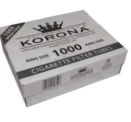 1000 tubes à cigarette korona