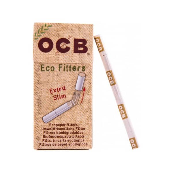 Filtre OCB Bio Stick Extra Slim, Paquet de 120 Filtres OCB