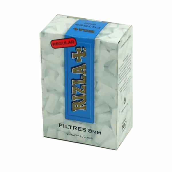 Filtre Rizla Regular 8mm  Boite 100 filtres Rizla King Size 8mm