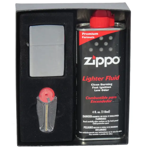 Coffret briquet Zippo