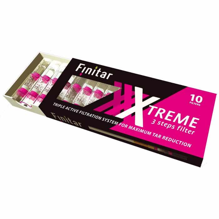 Filtre cigarette Finitar Xtreme, Filtres anti-goudron x10
