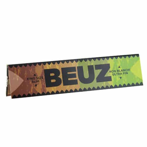 Feuille a rouler Beuz Slim brown, Feuilles non blanchies