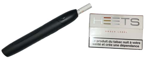 Cigarette électronique tabac chaffé Heets