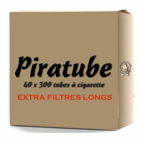 12 000 Tubes Piratube EXTRA (40x300) FILTRES LONGS
