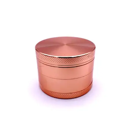 Grinder Alu 50mm Gold Pink avec Tamis