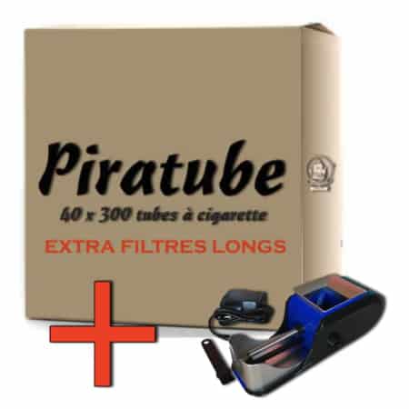 Pack 12 000 Piratube EXTRA + Tubeuse électrique