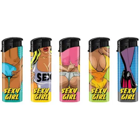 5 x Briquet Sexy Girl