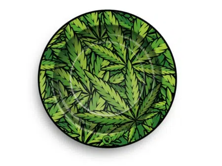 cendrier feuille de weed cbd