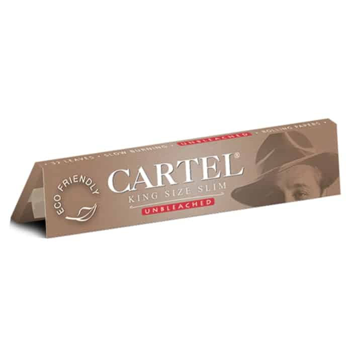 Carnet Cartel de 32 feuilles slim + tips 100% naturel, non blanchi