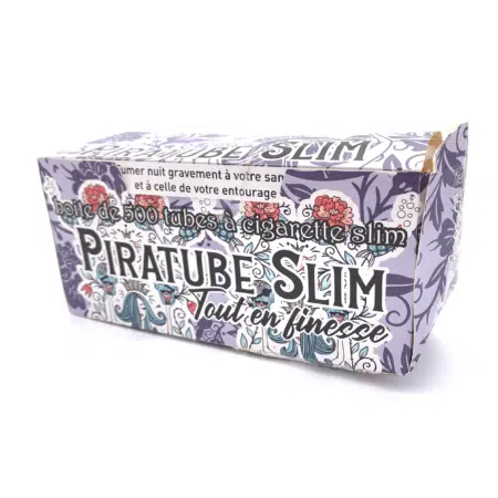 ‎[Boite écrasée] 500 Tubes Slim Piratube (6.5mm)