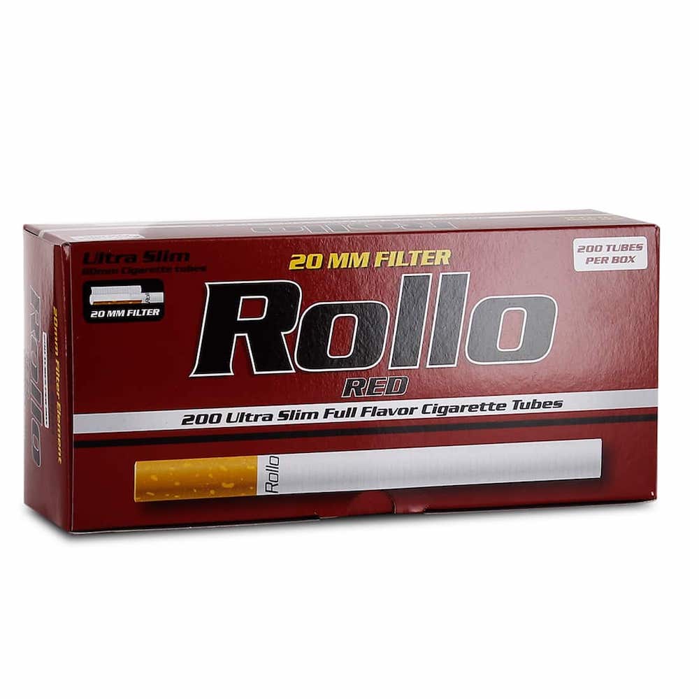 Tube cigarette Ultra Slim Rollo Rouge 6.5 mm
