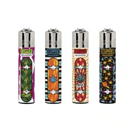 4 x Briquet Clipper Weed Boarding