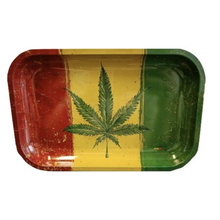 Plateau à Rouler Rasta Leaf