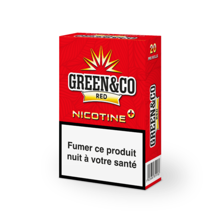 Cigarette Pré-Roll Green & CO AVEC NICOTINE – Image 2