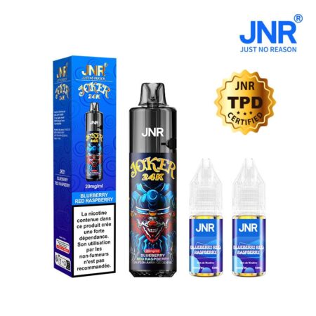 JRN 24000 Puffs 2% Nicotine (100% légale) Blueberry Red Raspberry – Image 2