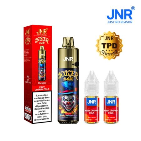 JRN 24000 Puffs 2% Nicotine (100% légale) Fizzy Cherry Cola – Image 2