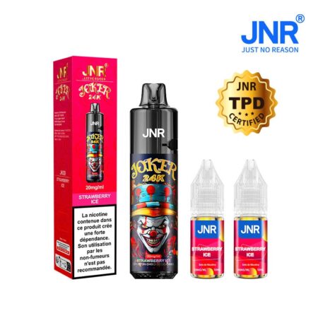 JRN 24000 Puffs 2% Nicotine (100% légale) Strawberry Ice – Image 2