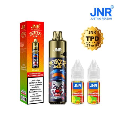 JRN 24000 Puffs 2% Nicotine (100% légale) Strawberry Watermelon Ice – Image 2