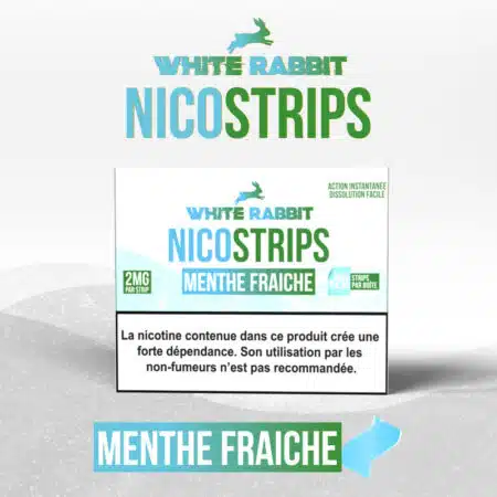 Nico Strips White Rabbit Menthe Fraiche