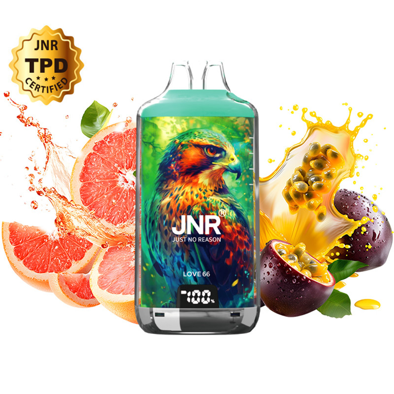 JNR Falcon 28000 Puff Love 66 2% Nicotine (100% légale)