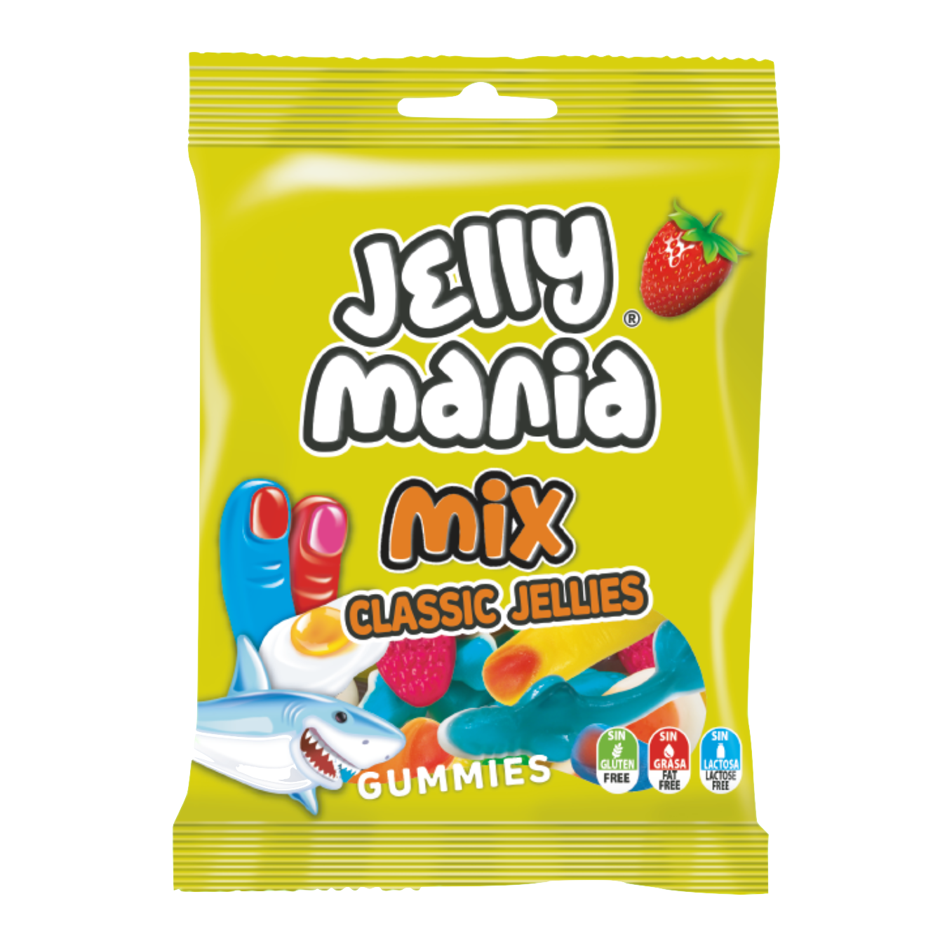 Bonbon Jelly Mania Classic Jellies Mix (18 sachets de 100g)